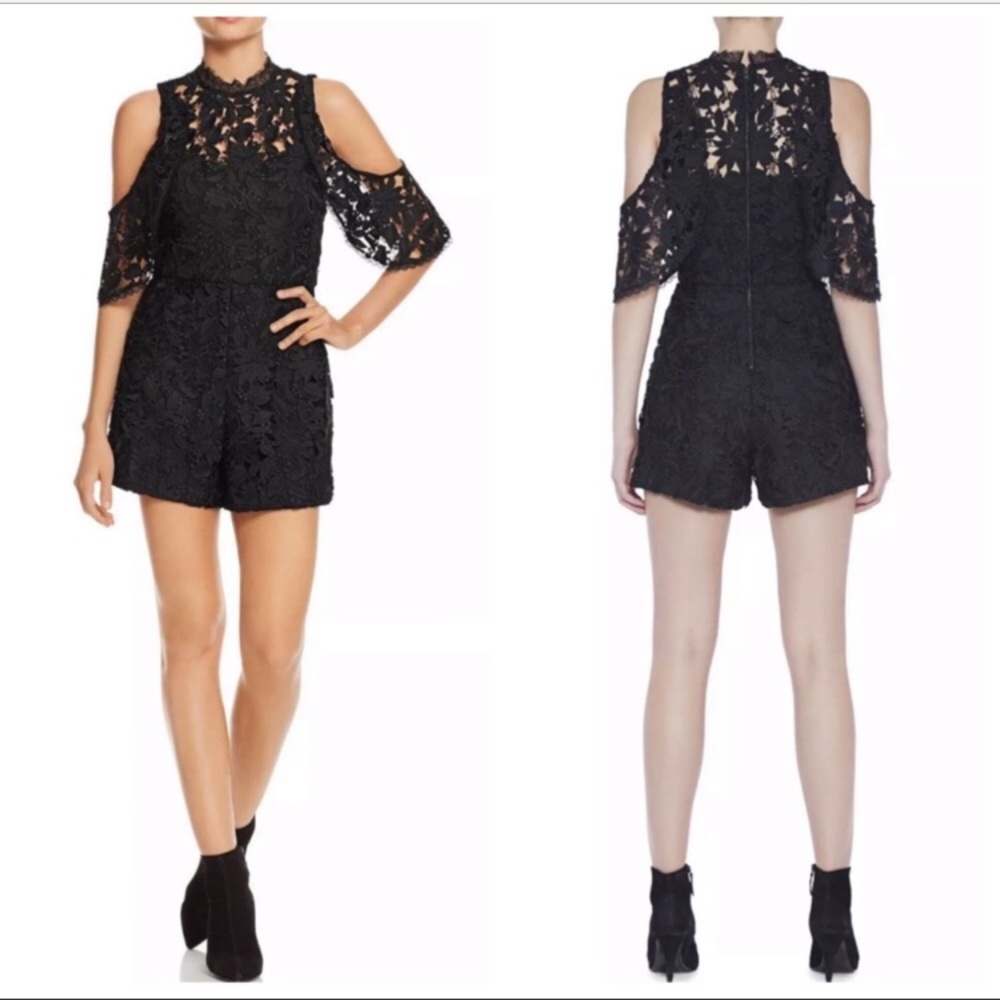 Alice + Olivia Lace Romper